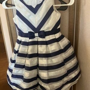 FINAL MARKDOWN Jona Michelle Blue and silver dress 5